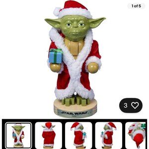 Star Wars Yoda Nutcracker NWT